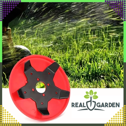 Schijf voor bosmaaier en trimmer voor gras en onkruid – wieden en snoeiplaat