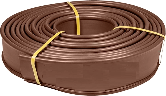 Tuinrand bruin 12,5 cm x 18 m