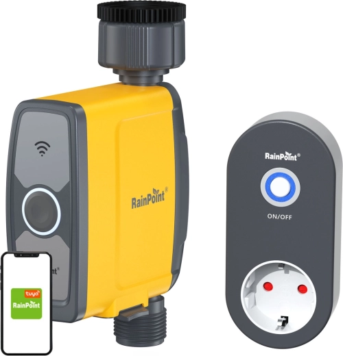 Slimme irrigatiecontroller RainPoint voor 1 zone met app