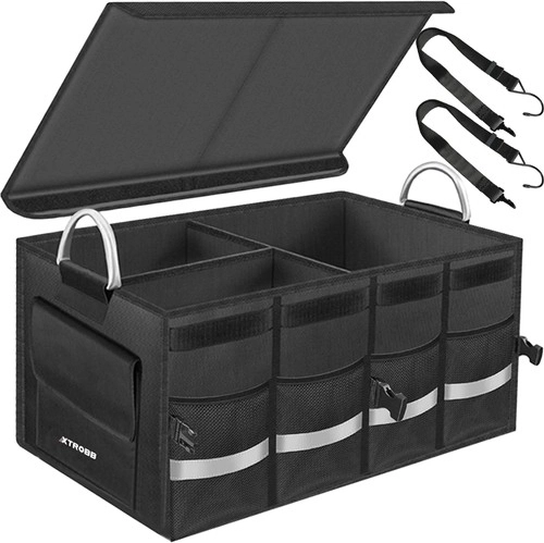 Textiele kofferbakorganizer XTROBB met deksel, 50 l
