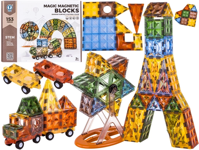 Magnetische bouwset 153 onderdelen