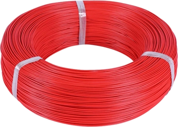 Siliconen voedingsdraad MSP 24AWG 0,2 mm² 1 m rood