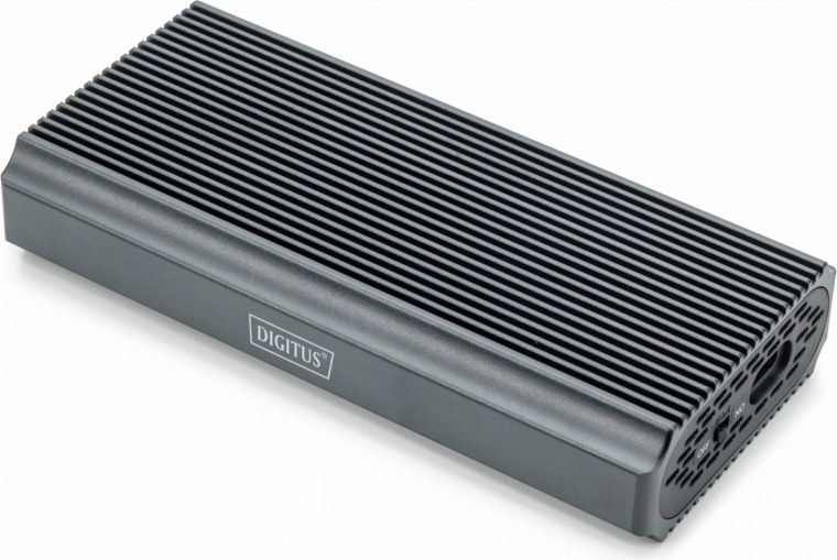 USB 4.0-behuizing type C voor M.2 NVMe-SSD 40 Gb/s aluminium gereedschapsloos