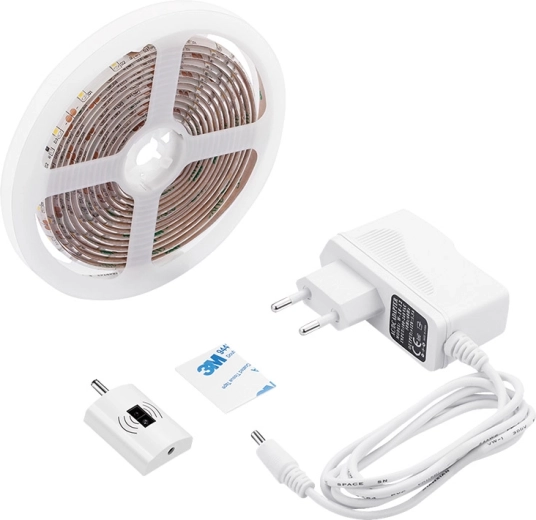 Solight dimbare ledstrip met contactloze bediening, 3 m, 4000 K, IP65