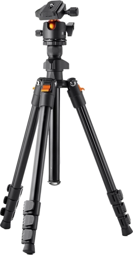 Aluminium fotostatief 160 cm met balhoofd