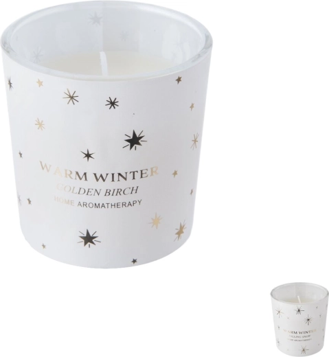 Geurkaars in glas 7 cm – mix van geuren en designs