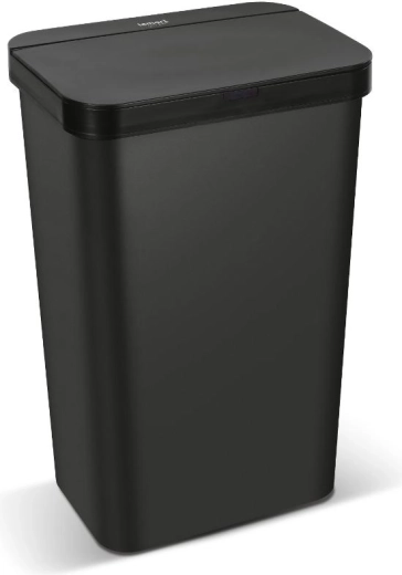 Lamart contactloze afvalbak met sensor 50 l zwart