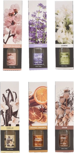Aromadiffuser Bloom 30 ml – met geurstokjes (assortiment)