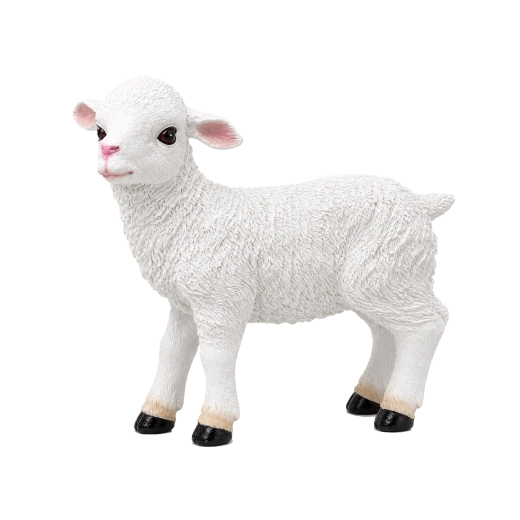 Decoratief schaap voor de kerststal 34 × 13 × 32 cm