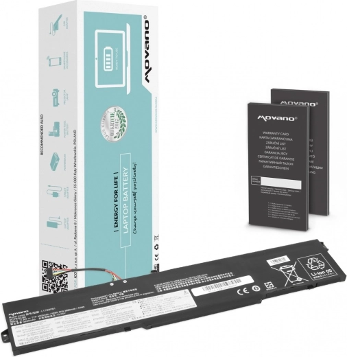 Movano-batterij L17M3PB1 voor Lenovo IdeaPad 330-15ICH en 330-17ICH 4000 mAh (45 Wh)