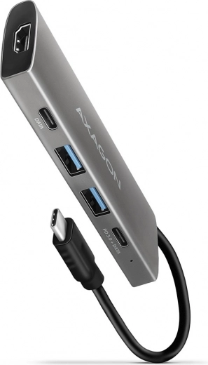 Multipoort USB‑C hub 5-in-1 10 Gb/s met HDMI 4K en Power Delivery