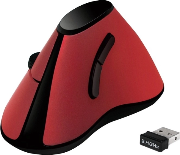 Ergonomische draadloze verticale muis USB 2.4GHz