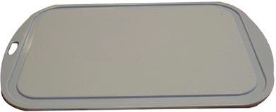 Kunststof keukensnijplank 34 × 23 cm, afgerond, mix van kleuren