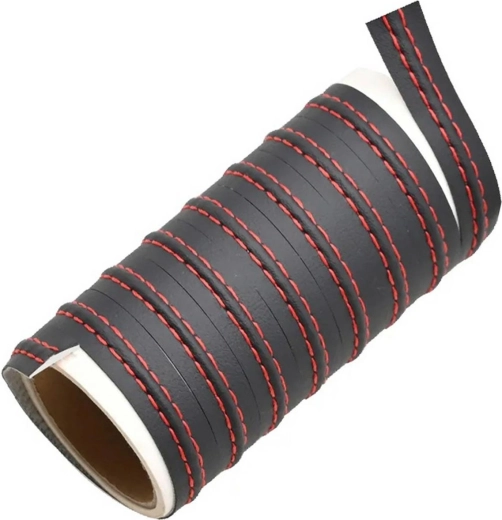 Decoratieve tape Da105 2m zwart en rood