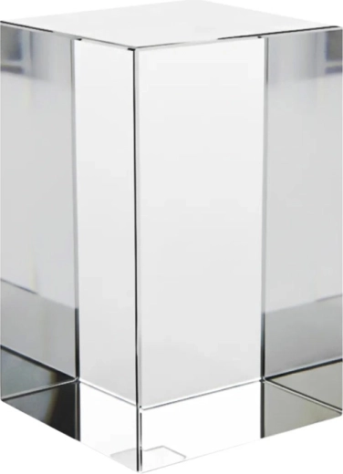 Glazen blok K9 xTool 50 × 50 × 80 mm