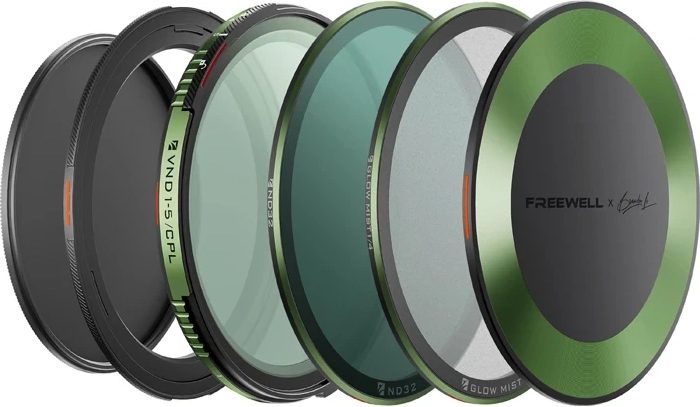 Freewell Brandon Li ND/CPL-filterset met variabele dichtheid 77 mm