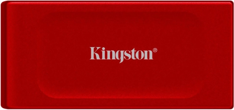 Externe SSD-schijf Kingston XS1000 1 TB USB 3.2 Gen 2, rood