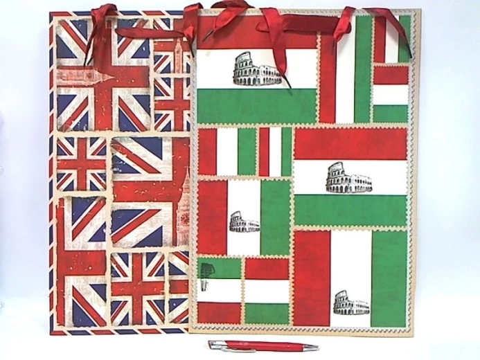 Cadeautas Torebka prezentowa 30 × 43 cm (design 0389B)