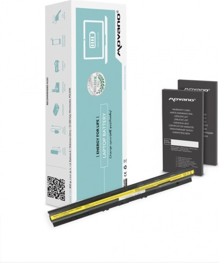 Movano-batterij voor Lenovo G500s, Z710, G50-45 en G50-70 (4400 mAh, 63 Wh)