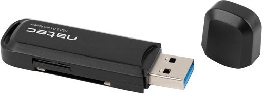 Kaartlezer voor geheugenkaarten USB 3.0 NATEC Scarab 2 (SD en microSD) zwart