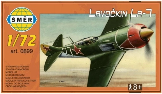 Modelvliegtuig Lavotsjkin La-7 in schaal 1:72