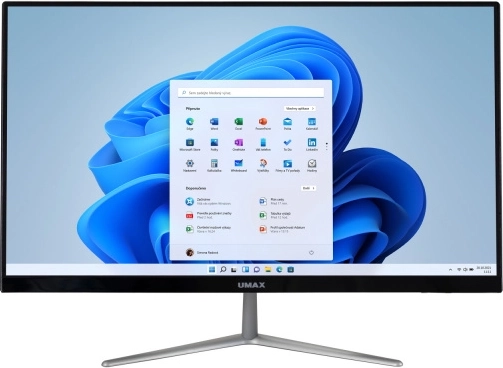 Umax U-One 24JL Pro all-in-one computer 24" IPS Full HD, Celeron N5100, 4 GB RAM, 128 GB SSD, Windows 11 Pro
