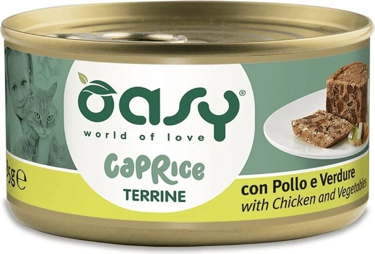 Oasy Caprice terrine met kip en groenten 85 g