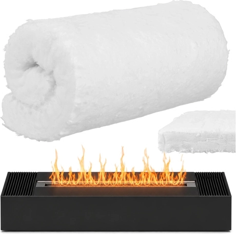 Kaminer keramische inzet (mat) voor een biohaard 20 × 30 × 3 cm - 1 stuk