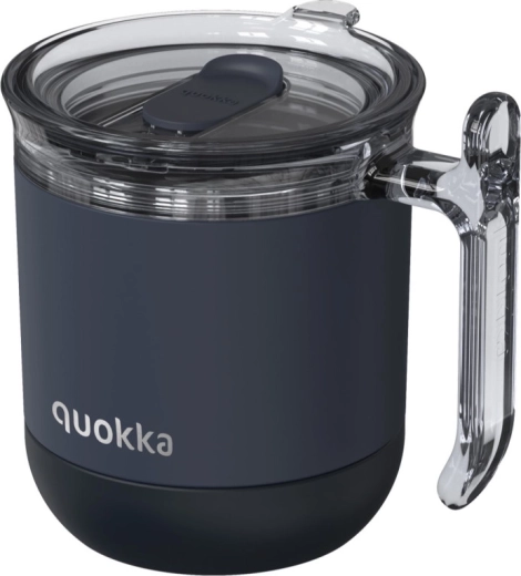 Roestvrijstalen thermobeker Quokka Wave Black 260 ml