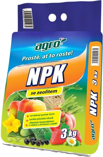 Universele korrelmeststof NPK 3 kg AGRO