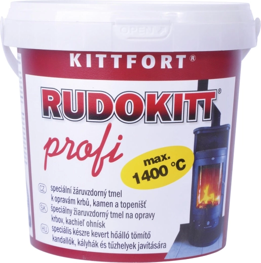 RUDOKIT vuurvaste plamuur 1,8 kg