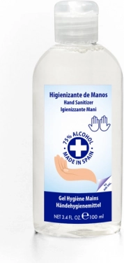Antibacteriële handgel met alcohol 100 ml