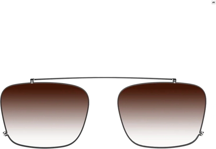 EVEN REALITIES zonneklep met etui voor G2B (bruin)
