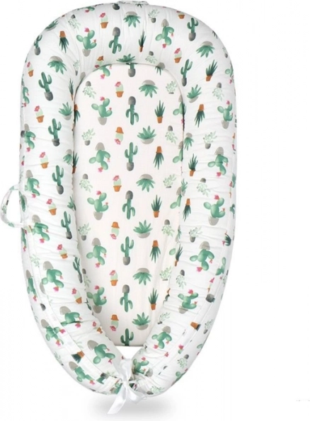 Babynest 90 × 50 cm – cactusmotief