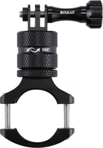 Aluminium stuurhouder Puluz met 360° draaifunctie - 1 stuk