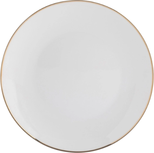 Dessertbord Bella Złota linia 20 cm