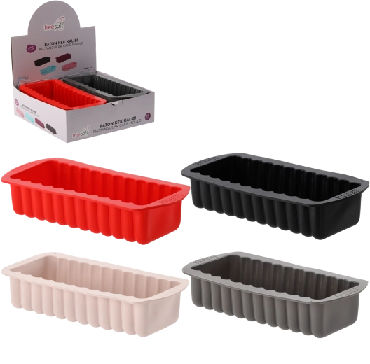 Siliconen bakvorm voor brood en cake 27 × 14,3 × 6,7 cm