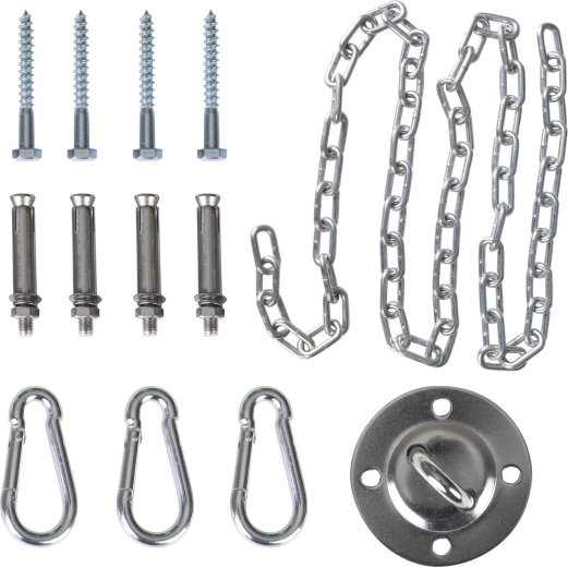 Plafondmontageset voor hangmat en schommel 1,5 m