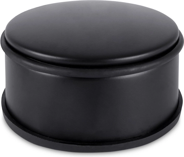 Metalen deurstop, zwart, 11,5 cm