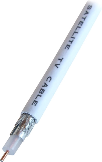 Solight coaxkabel CC120 15 m wit