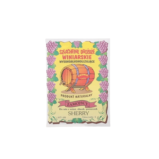 Wijnmakersgist Sherry voor dessert- en witte wijnen, 5 g