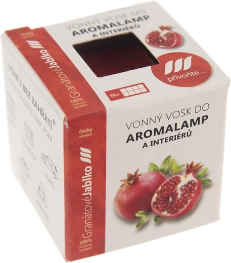 Geurwax voor aromalamp granaatappel 30 g (8 stuks)