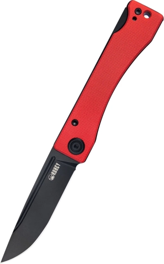 Kubey Akino zakmes 7,7 cm Blackwash rood G10
