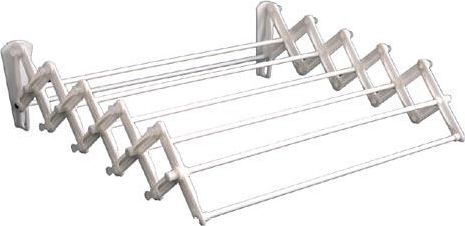 Harmonica-wasrek Praktik 80 cm wit