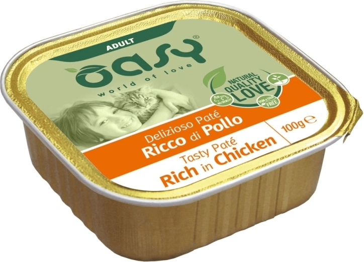 Oasy Tasty Pate Adult paté met kip 100 g
