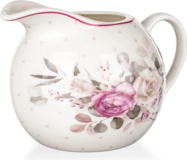 Melkkannetje Rose 250 ml keramisch