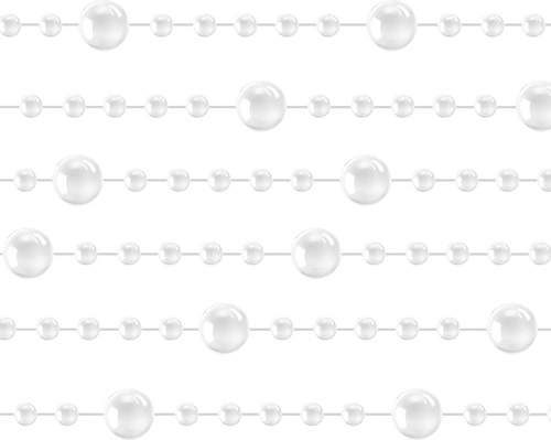 Parelguirlande voor kerstboom 5 m Ruhhy