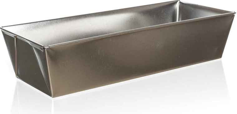 Verzinkte cakevorm 30 × 12 × 7 cm Fantasia
