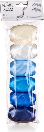 Lint Rainbow 10 m mix kleuren 6 stuks
