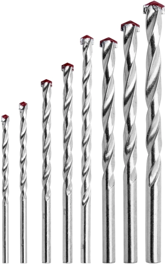 Set bouwboren 3–10 mm, 8-delig